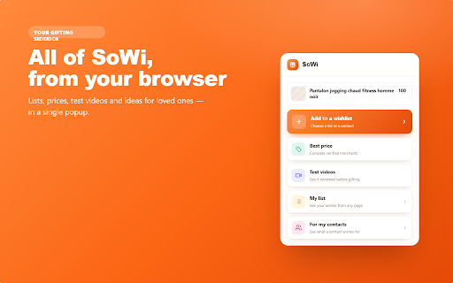 SoWi — Wishlist Companion screenshot 5