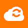 Orange Cloud icon