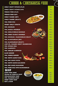 New Amit Sweets menu 3