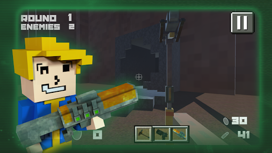 Screenshot 1 do Jogo Cube Shelter Survival para Android