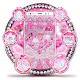 Download Pink shiny diamond theme For PC Windows and Mac 1.1.2