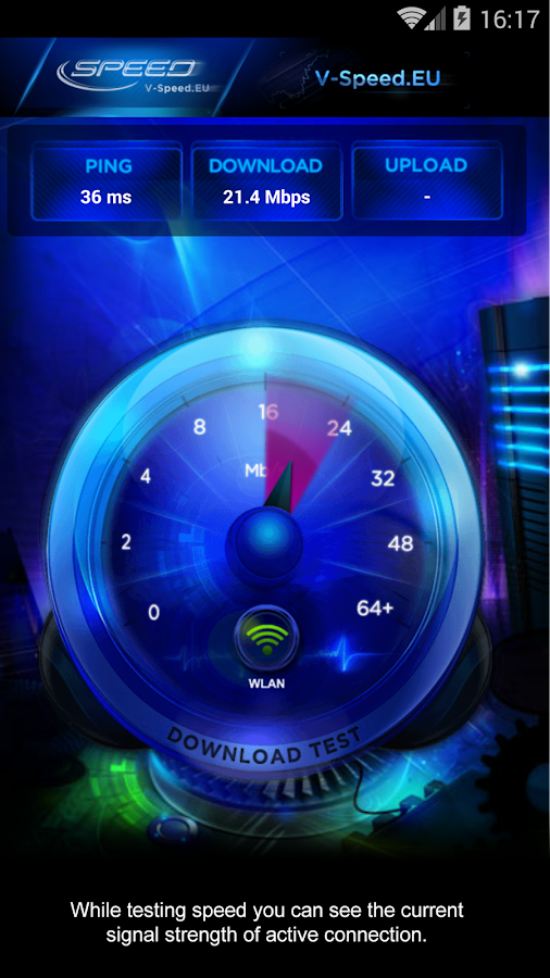   Teste de Velocidade Speed Test: captura de tela 