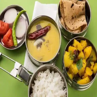 Rajma Aloo Shimla Dry Tuesday Tiffin ( Rice Only )