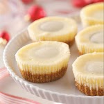 Miniature Peanut Butter Cheesecakes Recipe was pinched from <a href="http://www.tasteofhome.com/Recipes/Miniature-Peanut-Butter-Cheesecakes" target="_blank">www.tasteofhome.com.</a>