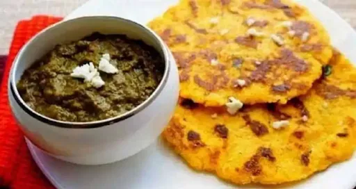 2 Makkai Roti Mooliwali With Sarso Da Saag