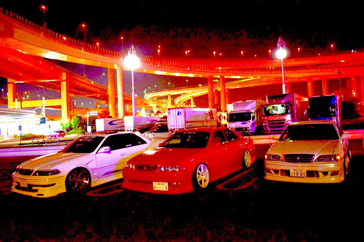 クレスタのエムズガレージ・2018ベストショット・全国遠征コラボ✨・最終コラボ大黒編・Over Night Run 四天王さんに関するカスタム事例の投稿画像4枚目