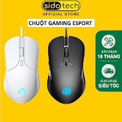 Chuột Gaming Máy Tính Sidotech Inphic Pb1 Dpi 4800 Tắt Âm Silent Thiết Kế Cho Chơi Game Và Làm Việc Văn Phòng