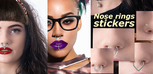 Nose Rings Photo Editor Fake Piercing Camera መተግባሪያዎች - roblox face with tongue piercing