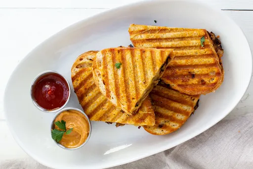 Veggie Mushroom Grilled Sandwich