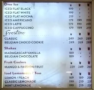 Costa Coffee menu 2