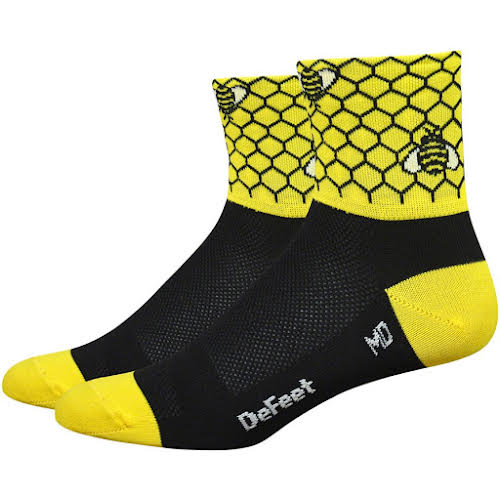 DeFeet Aireator 3" Bee Aware Sock