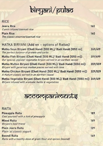 Hukum menu 