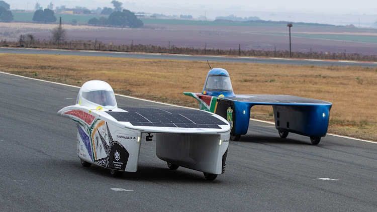 The Sunchaser 4 emerged victorious at the inaugural Ilanga Cup Solar Challenge at Red Star raceway. Picture: SUPPLIED