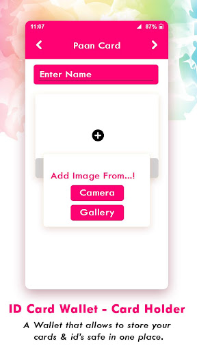 Id Card Wallet  Virtual Card Holder