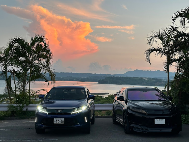 ハリアーの夏っぽい写真展・沖縄県・トンボ帰りドライブ・お盆休み・オフ会に関するカスタム事例の投稿画像6枚目