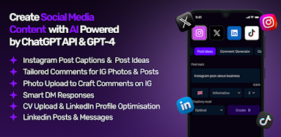 ChatGPR - Social Media AI Screenshot