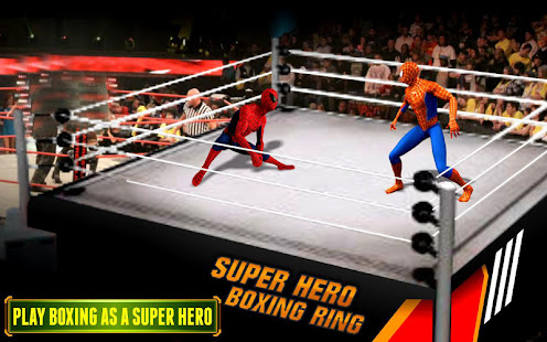 Superhero VS Spider Hero Fighting Arena Revenge banner