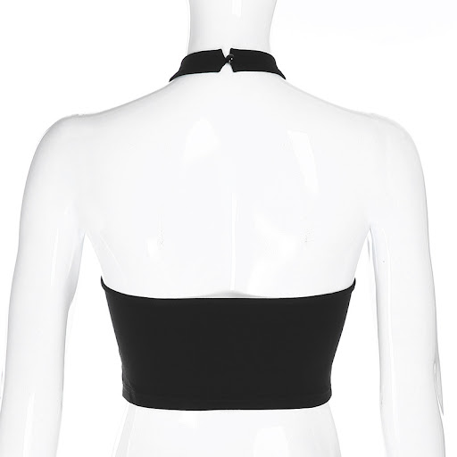 Title 11, Sling negro halter skinny, ideal para realzar t...