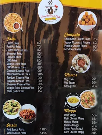 Touchwood Cafe menu 