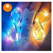 Đèn Led Trang Trí Phòng Ngủ 3M Decor Nhiều Màu Có Pin Sẳn , Dây Đèn Led Đom Đóm Fairylight 3 Mét Nhấp Nháy