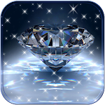 Cover Image of Download Diamond Deluxe Theme Blue gem 1.1.1 APK