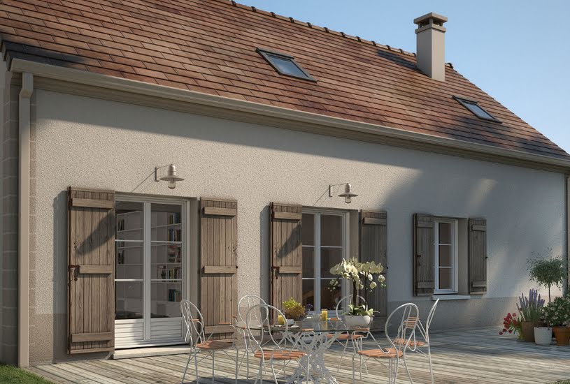  Vente Terrain + Maison - Terrain : 500m² - Maison : 80m² à Chailly-en-Bière (77930) 