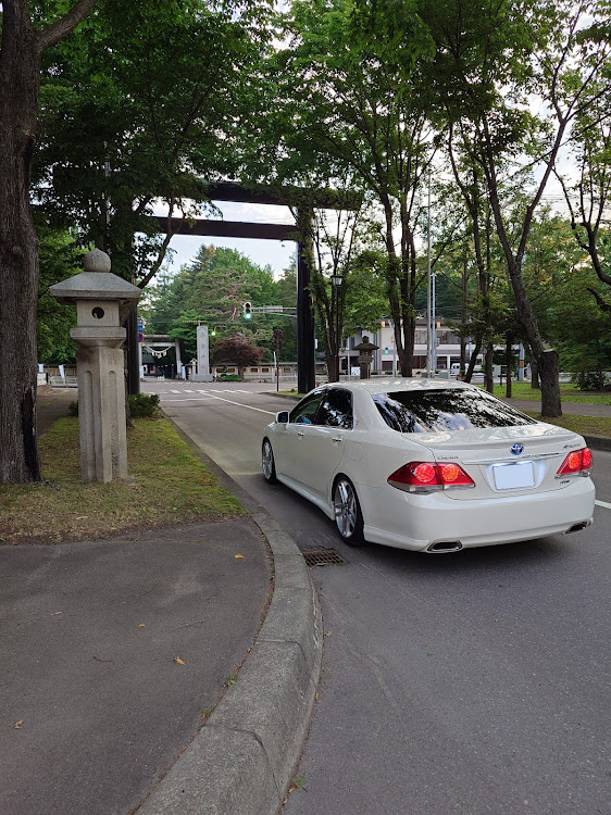 クラウンアスリートの北海道・帯広・いつもイイネ&コメントありがとうございます🙇‍♂️・カメカツ・帯廣神社に関するカスタム事例の投稿画像5枚目