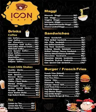 Icon Cafe menu 1