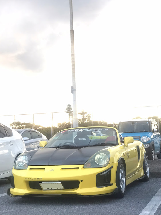 MR-Sの八重岳桜祭り・夜の部・知花ゴルフ駐車場・アメリカンサイズの🍔と🌭に関するカスタム事例の投稿画像15枚目