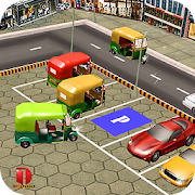 Tuk Tuk Auto Rickshaw Parking Games 1.0 Icon