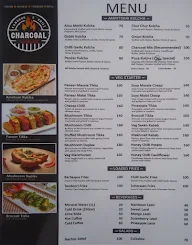 Charcoal menu 1