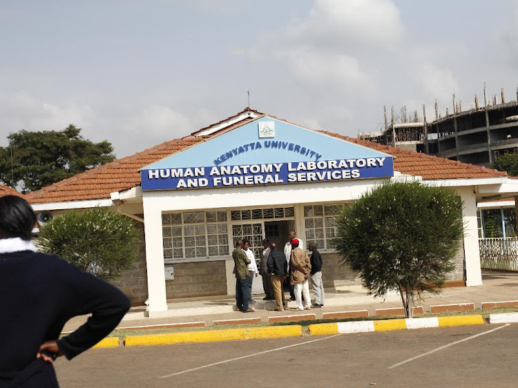 The Kenyatta University funeral services facility.