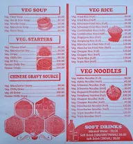 Dosti Chinese menu 3