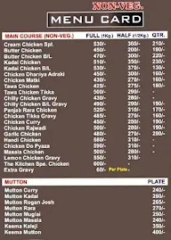 Chandni Chowk To China menu 2