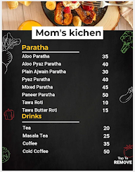 Mom's Kitchen menu 1