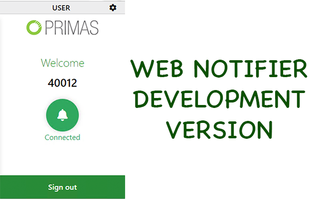 Primas Web Notifier BETA Preview image 0