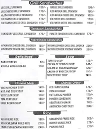 Anand Stall menu 3