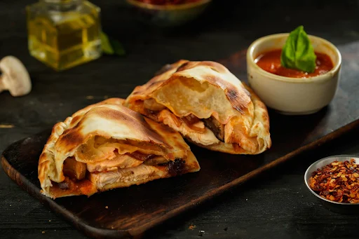 Smoked Chicken Calzone