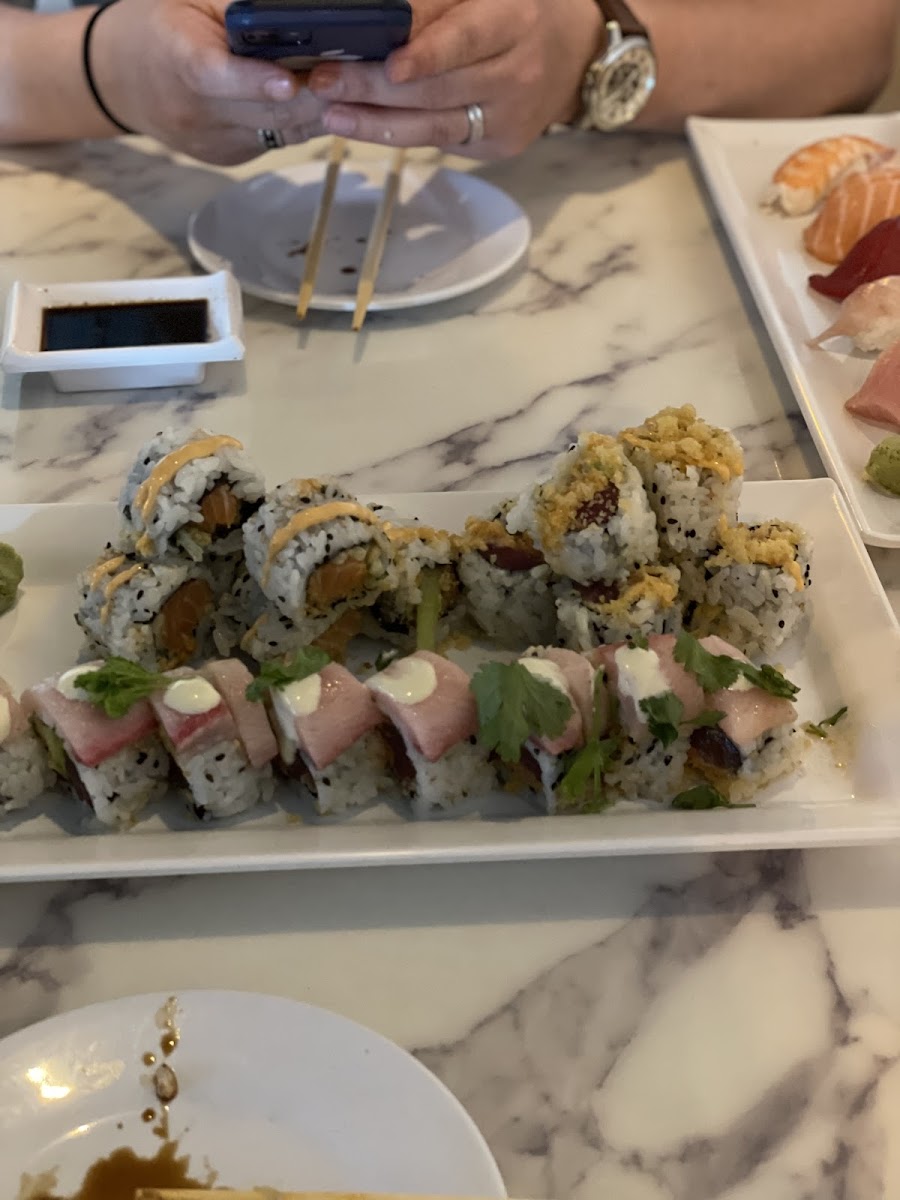 Gluten-Free Sushi at Chihiro Sushi & Bar