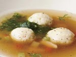 Matzo Ball Soup with Dill-Horseradish Pistou was pinched from <a href="http://www.foodandwine.com/recipes/matzo-ball-soup-with-dill-horseradish-pistou" target="_blank">www.foodandwine.com.</a>