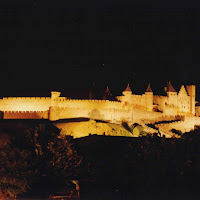 Carcassonne by night di 