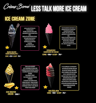 Cremeborne - Ice Creams And Desserts menu 1