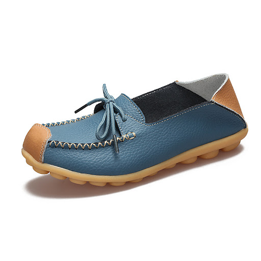 Title 4, Flat-bottomed, Two-wear Step-on Single Casual S...