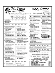 Tha pizza corner menu 2