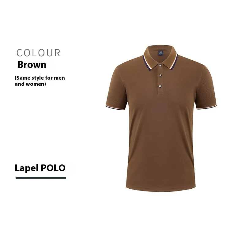 Mercerized Cotton Culture overhemd met korte mouwen en revers, ademend en comfortabel, ideaal voor de zomer, zacht en stijlvol.