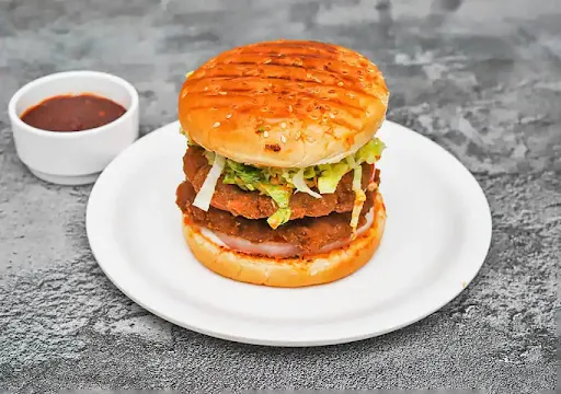 Grilled Chicken Double Patty Low Fat Burger