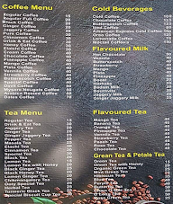 The Coffee Lounge menu 1