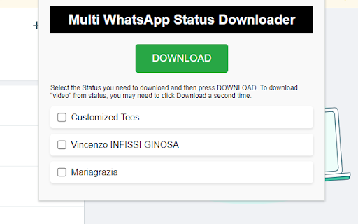 Multi WhatsApp Status Downloader Preview 1