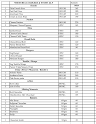 Whitebells Bakers And Cafe menu 6