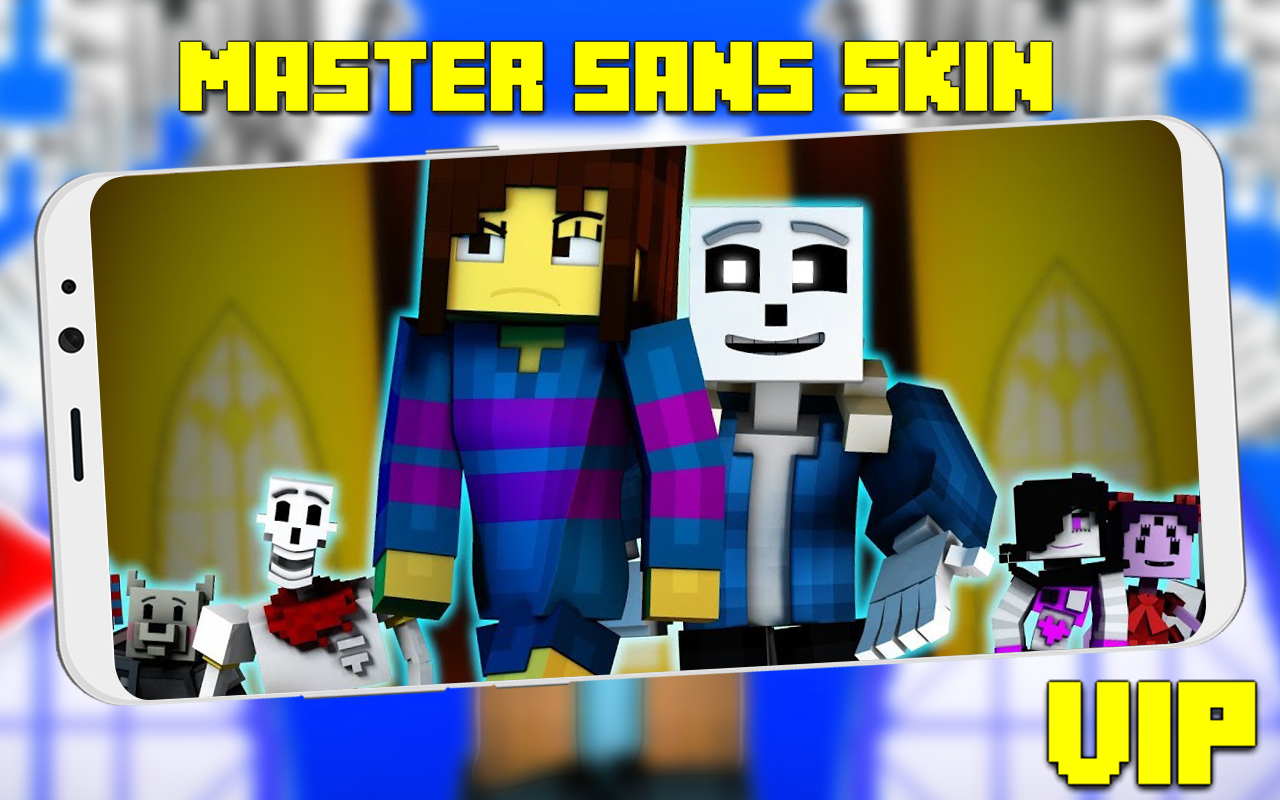 Skin Sans Undertale Master Skin Minecraft 21 1 0 0 Apk Download Com Skincraft Sans Apk Free